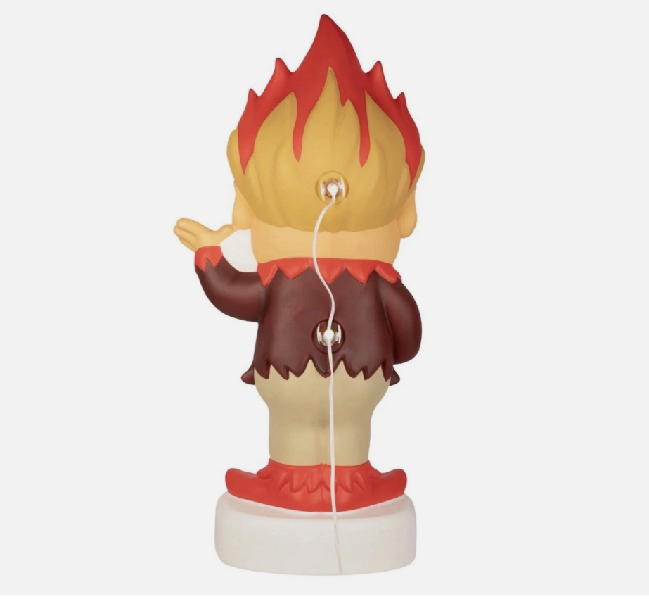 32" Heat and Snow Miser LED Lighted Blow Mold Outdoor Christmas Decor Gemmy New