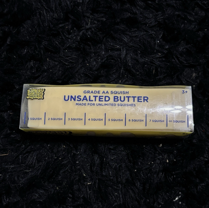 Buttery Squish Grade AA Unsalted Butter Squishy Squeeze Toy Ages 3-4 PP20326